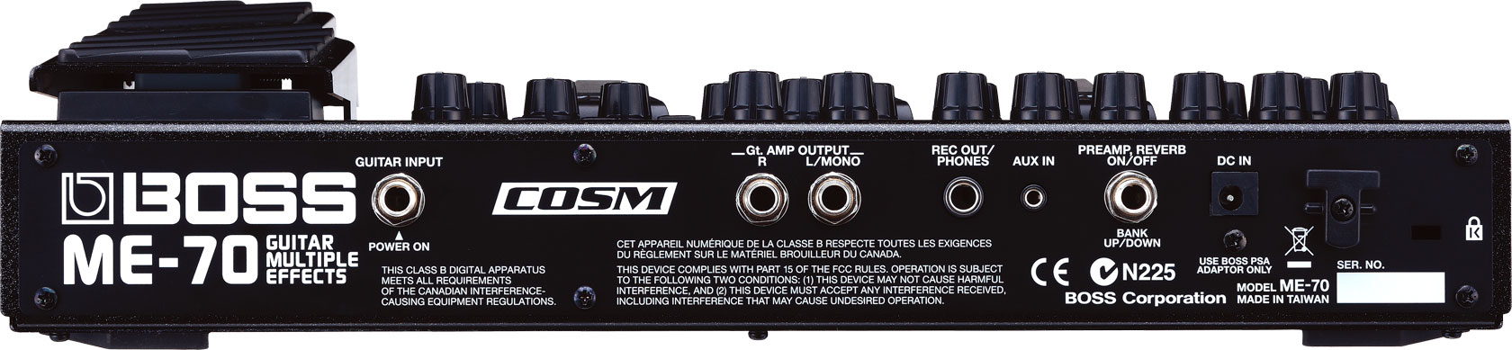 BOSS ME-70 Multi Effects Pedal - Elevated Audio