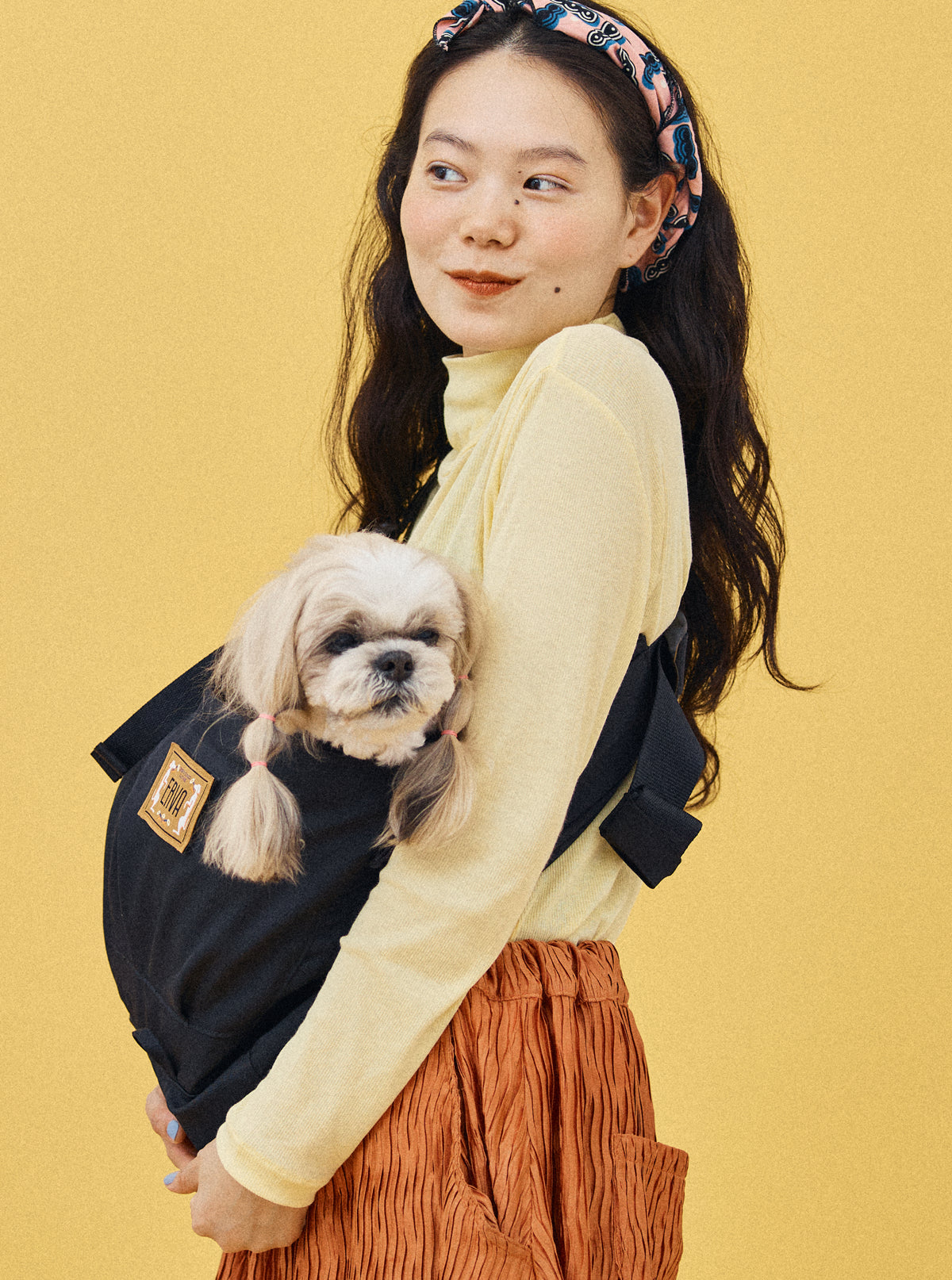 マルチ・ドッグスリング 1-20kg対応│ドッグスリング・犬の抱っこ紐