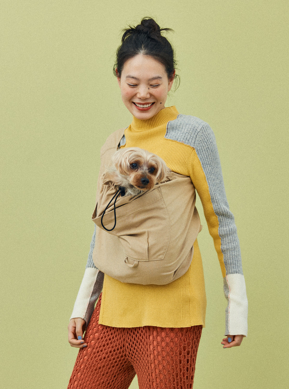 シングル・ドッグスリング 1-15kg対応│ドッグスリング・犬の抱っこ紐