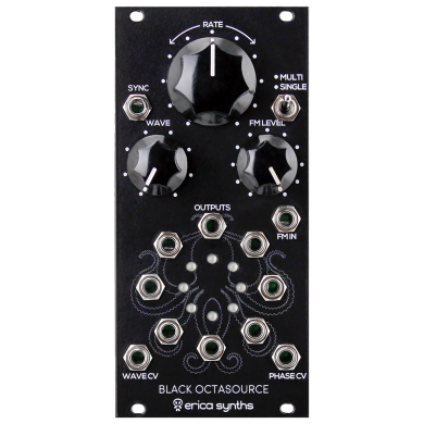 Black Stereo Reverb - Erica Synths