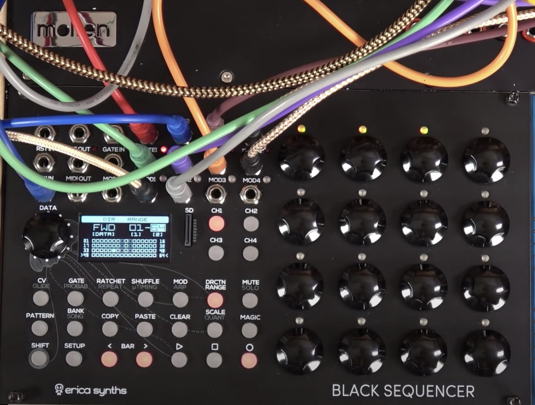 Black Sequencer full review by Molten Music - Blog - Erica Synths