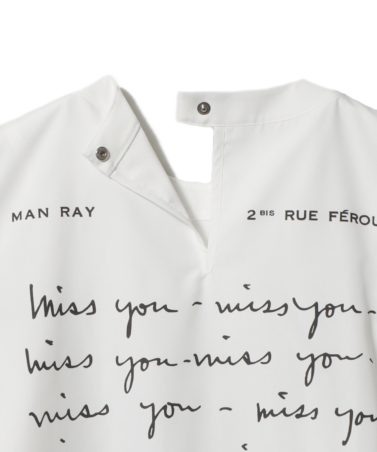 トップス sacai Man Ray Print T-Shirt white 3 SACAI / Man Ray Print