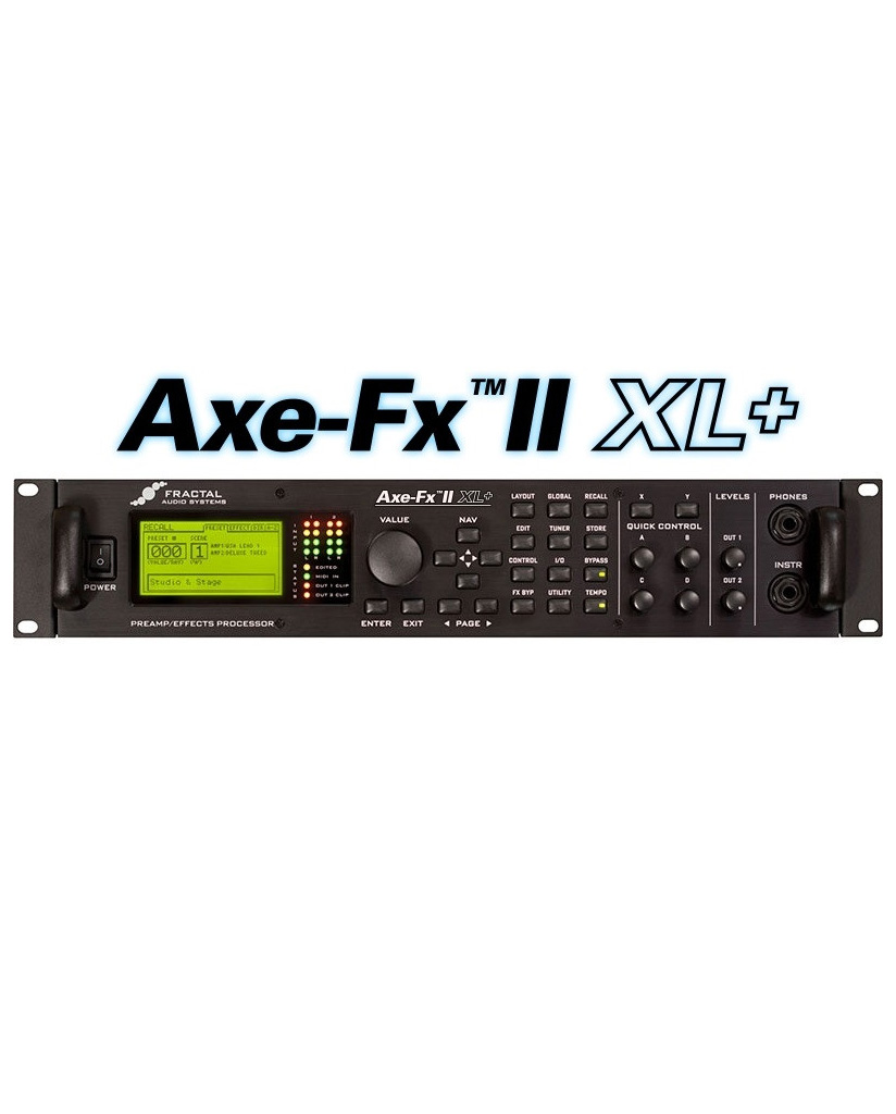 Buy FRACTAL AUDIO AXE-FX II XL+ PREAMP/FX PROCESSOR , Best Online