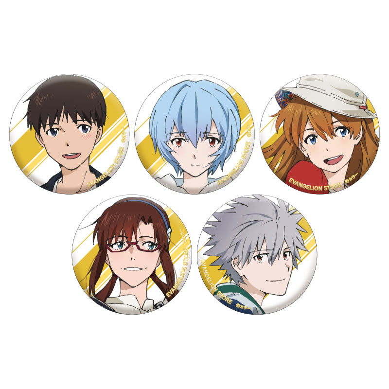 EVANGELION STORE 20周年を記念した缶バッジセット(11種)が登場！！