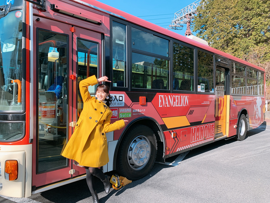 ザ・バスコレクション 箱根登山バス 箱根高速バスエヴァンゲリオンバス