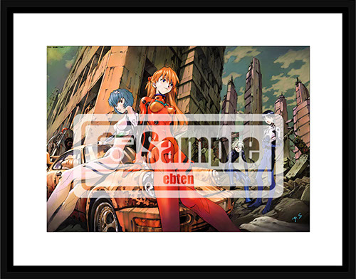 エヴァ WF2020 貞本義行 B4 複製原画 エヴァンゲリオン ワンフェス