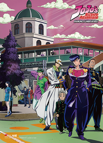 Jojo's Bizarre Adventures Diamond is Unbreakable Outdoors Group
