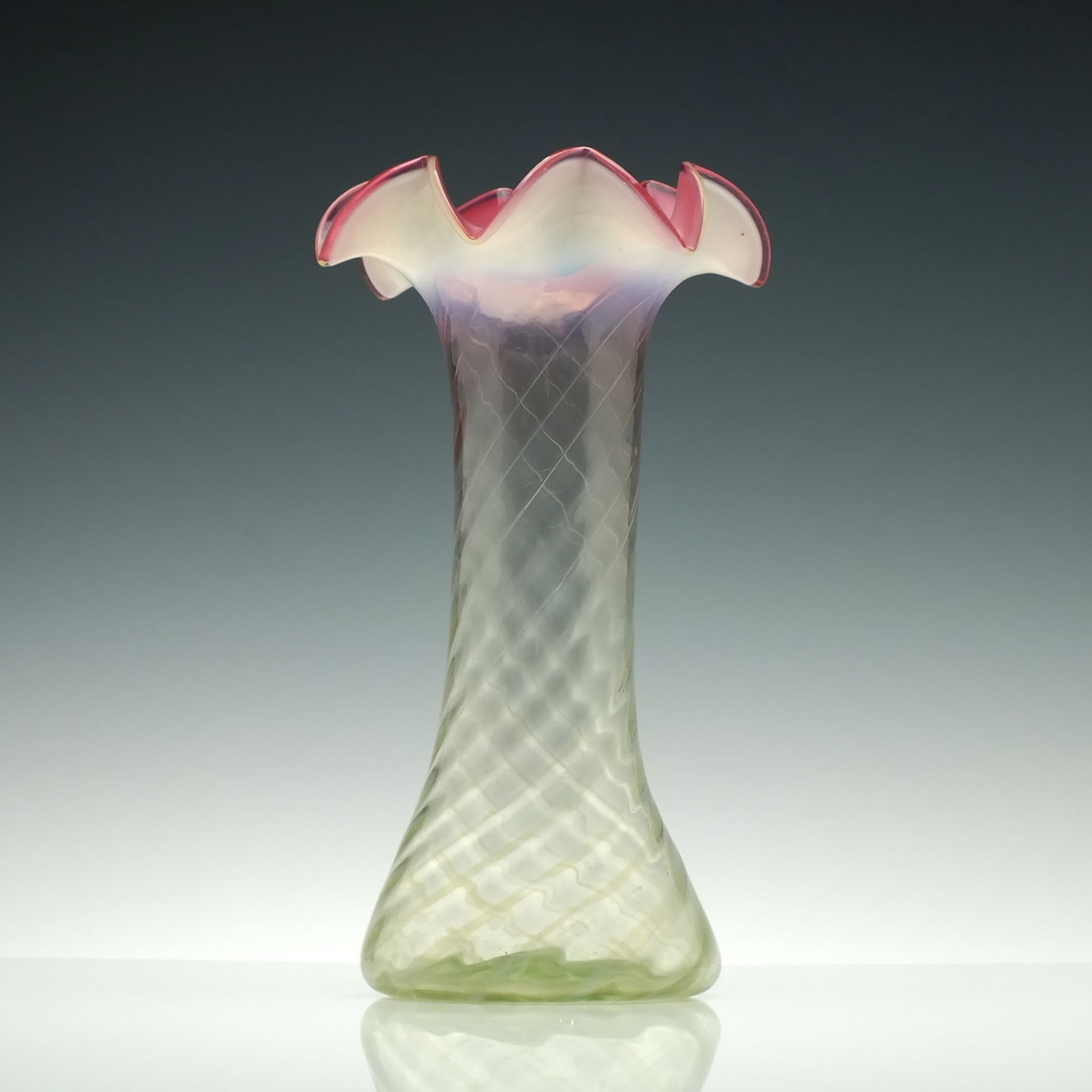 フランス1890s'ヴィクトリアイパーン グリーンオパールセント