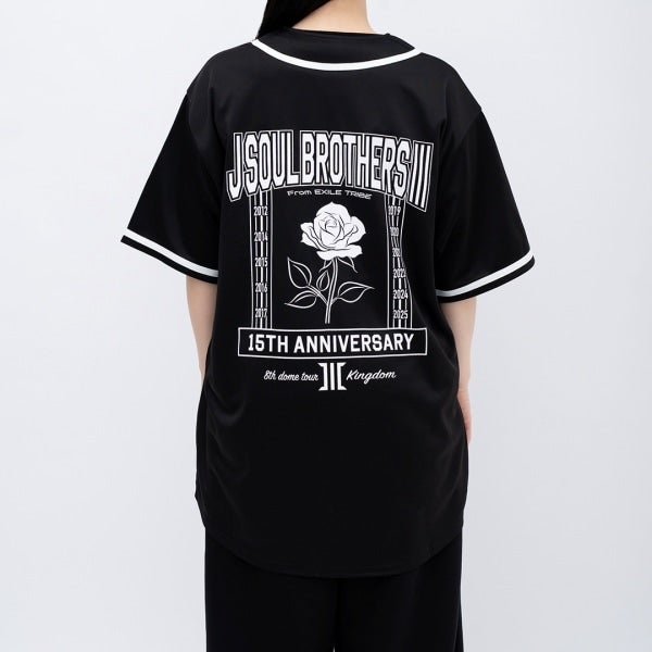 三代目JSOULBROTHERS 【FC限定】ベースボールシャツ/WHITE 新品未開封