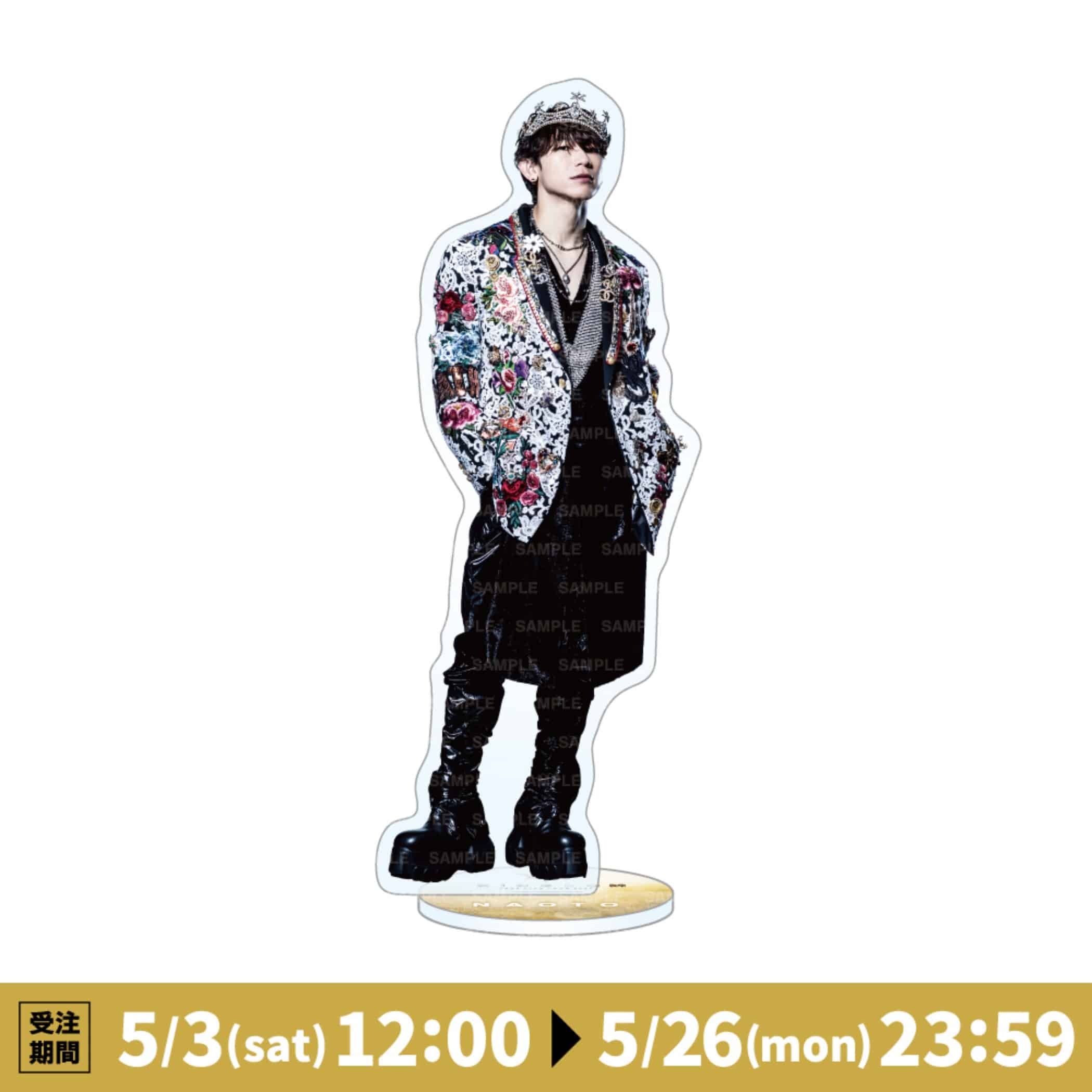 三代目 NAOTO KINGDOM クッション ☆激レア✨大阪会場☆新品未開封