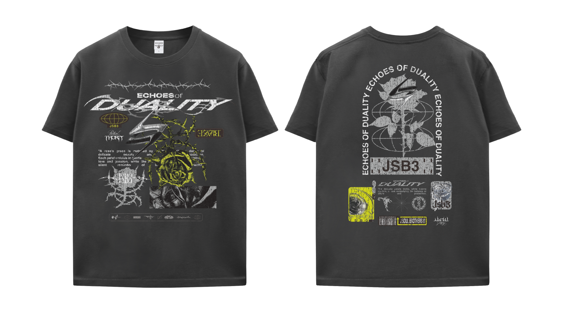 ECHOES OF DUALITY レプリカTシャツ EXILE TRIBE STATION ONLINE STORE