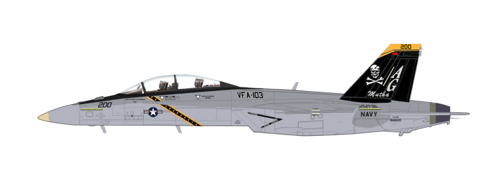 アメリカ海軍 F/A-18F スーパーホーネット VFA-103 
