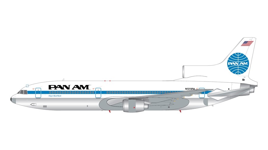 PAN AM Lockheed L-1011-500 1/200スケール PAN AM Lockheed L-1011-500 1/