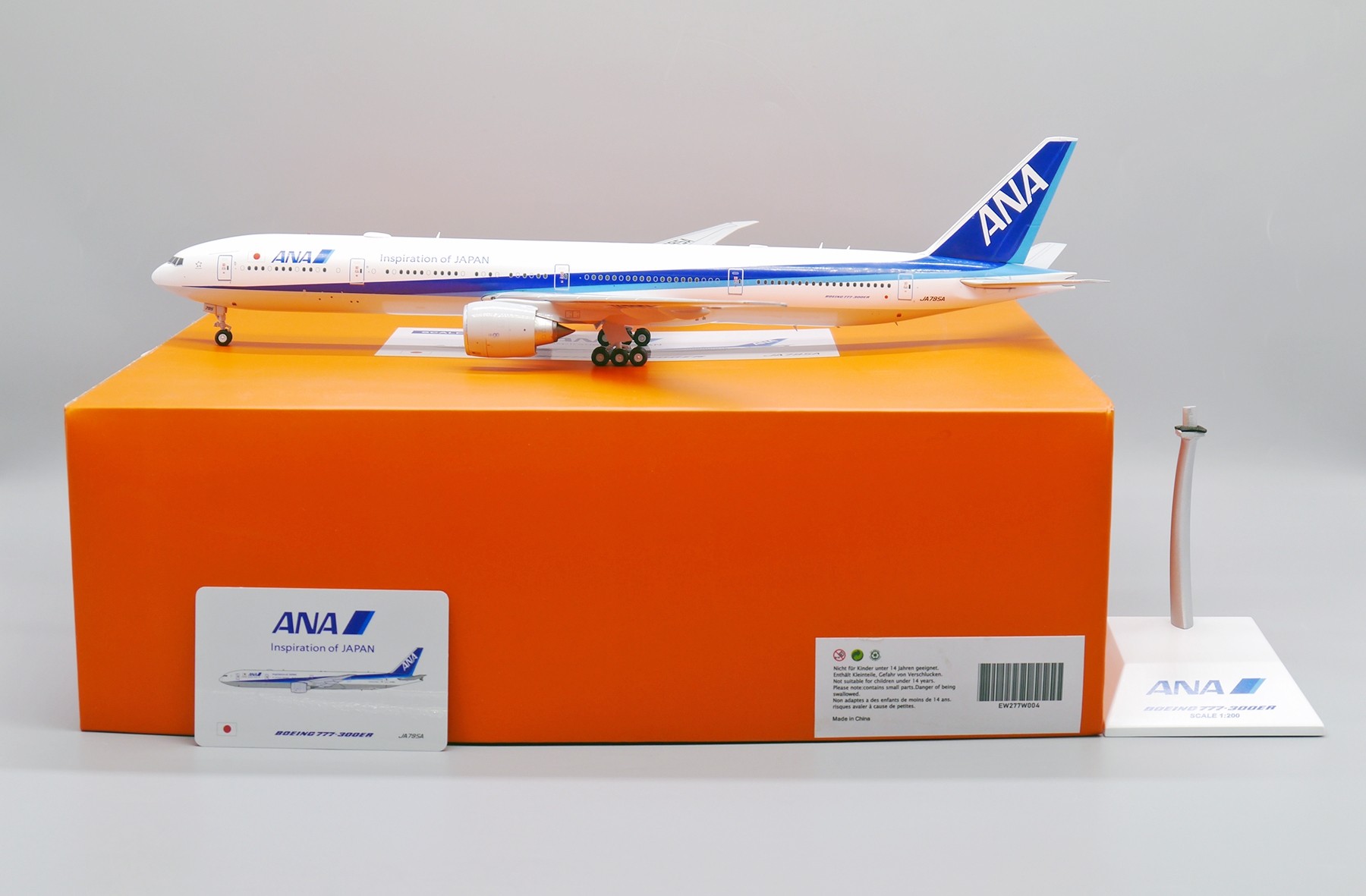 航空機・ヘリコプター 1/200 ANA B777-300ER JC Wings JA787A 航空機