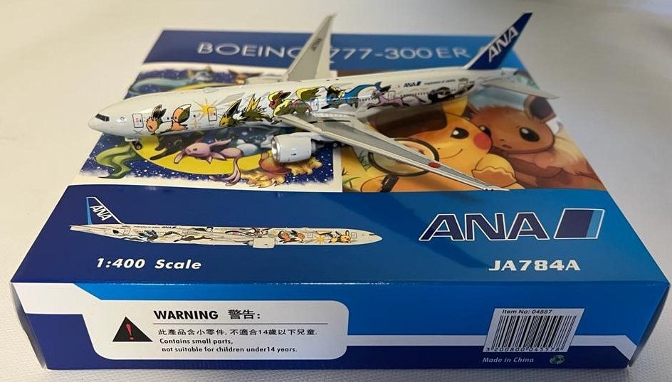 JCWings ANA B777-300ER JA784A イーブイ 1/200 ANA All Nippon Boeing