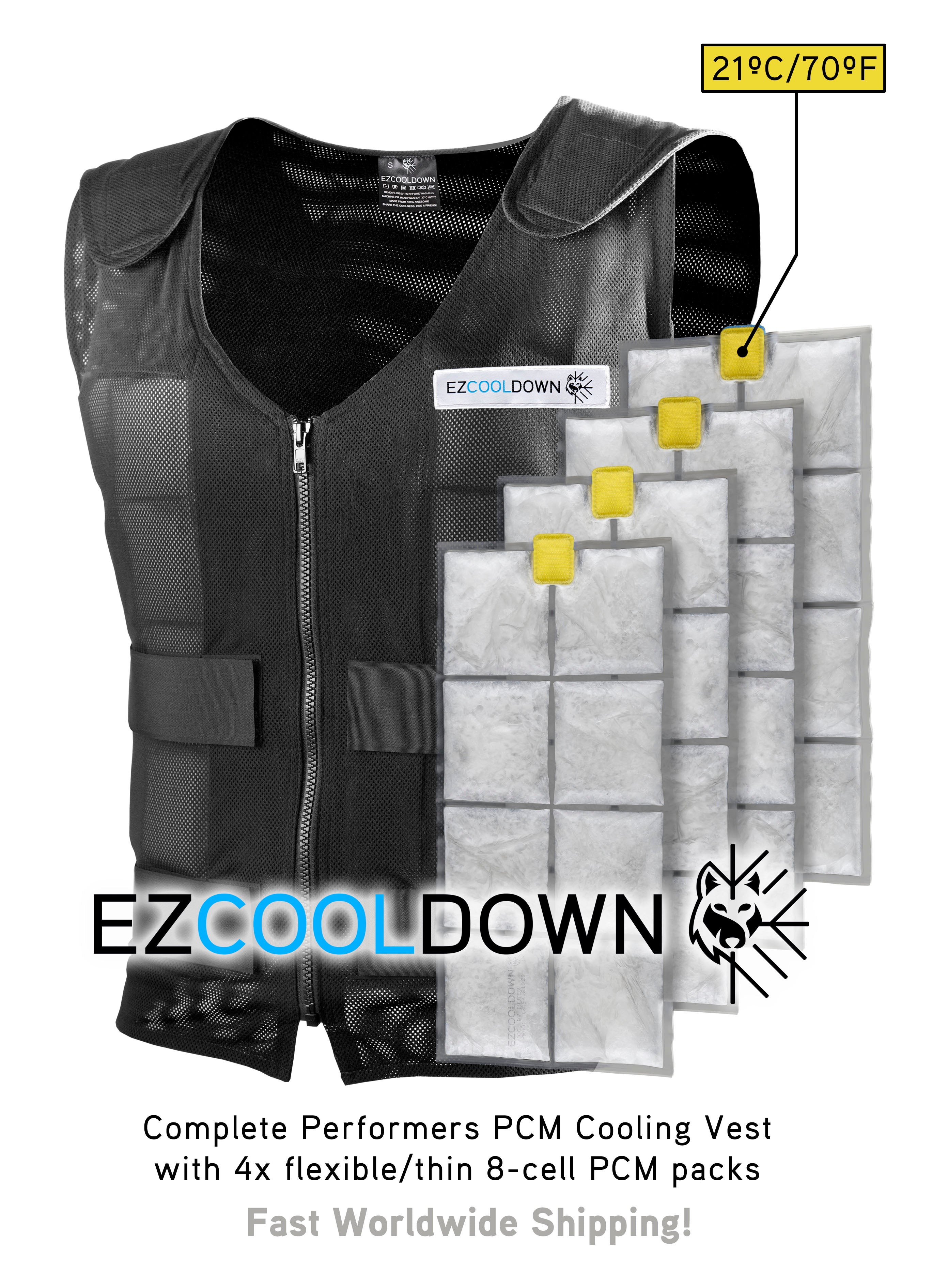 Complete Performers PCM Cooling Vest – EZCooldown