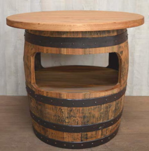 樽ラック付きダイニングテーブルの通販・販売 － 木製雑貨の専門店F-RAISE