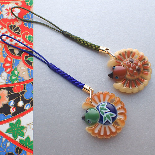 福良雀の根付 | FourSeason雑貨テイストのアクセサリー屋さん