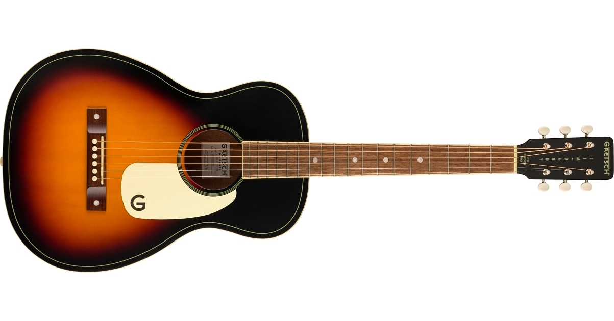 Acoustic Guitar :: Jim Dandy™ Parlor, Walnut Fingerboard, White