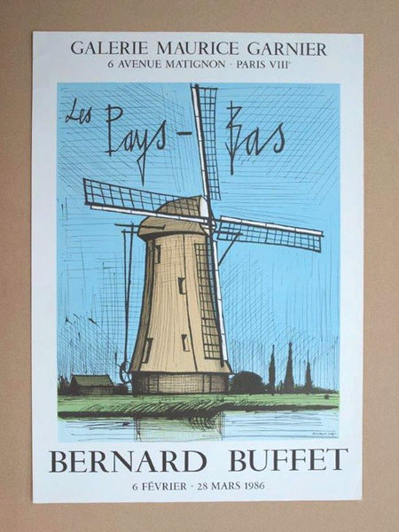 Galerie Maurice Garnier 1986/ベルナール・ビュフェ【Bernard Buffet