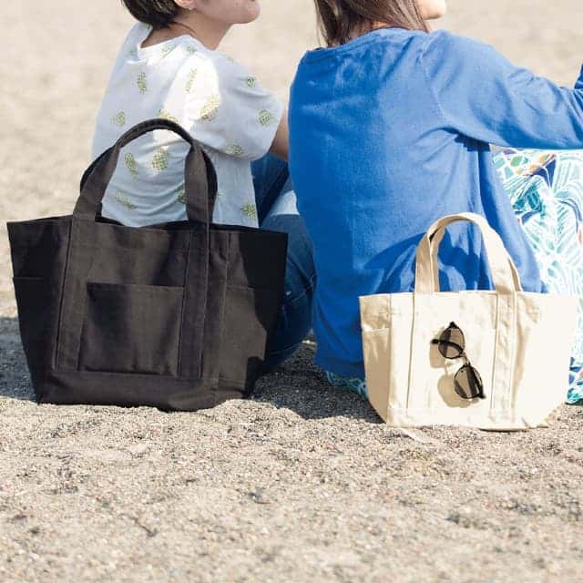 厚手キャンバスポケットマルチトート（S）[MARKLESS STYLE TR-0853