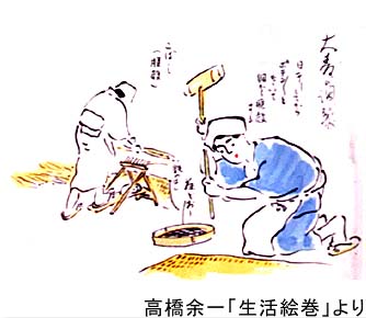 センバコギ（千歯こぎ）