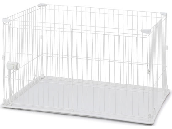 アイリスオーヤマ システム サークル トレー付き マットホワイト STS