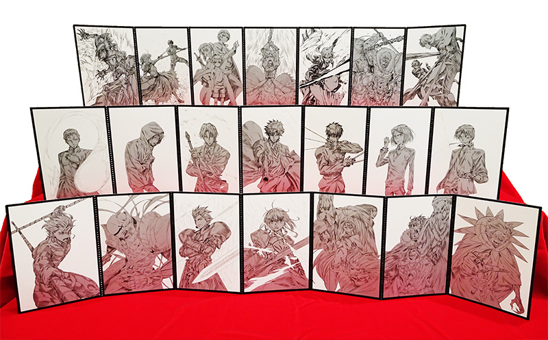 Fate/Zero セイバー 生動画 原画 2枚セット マチアソビスポンサー特典