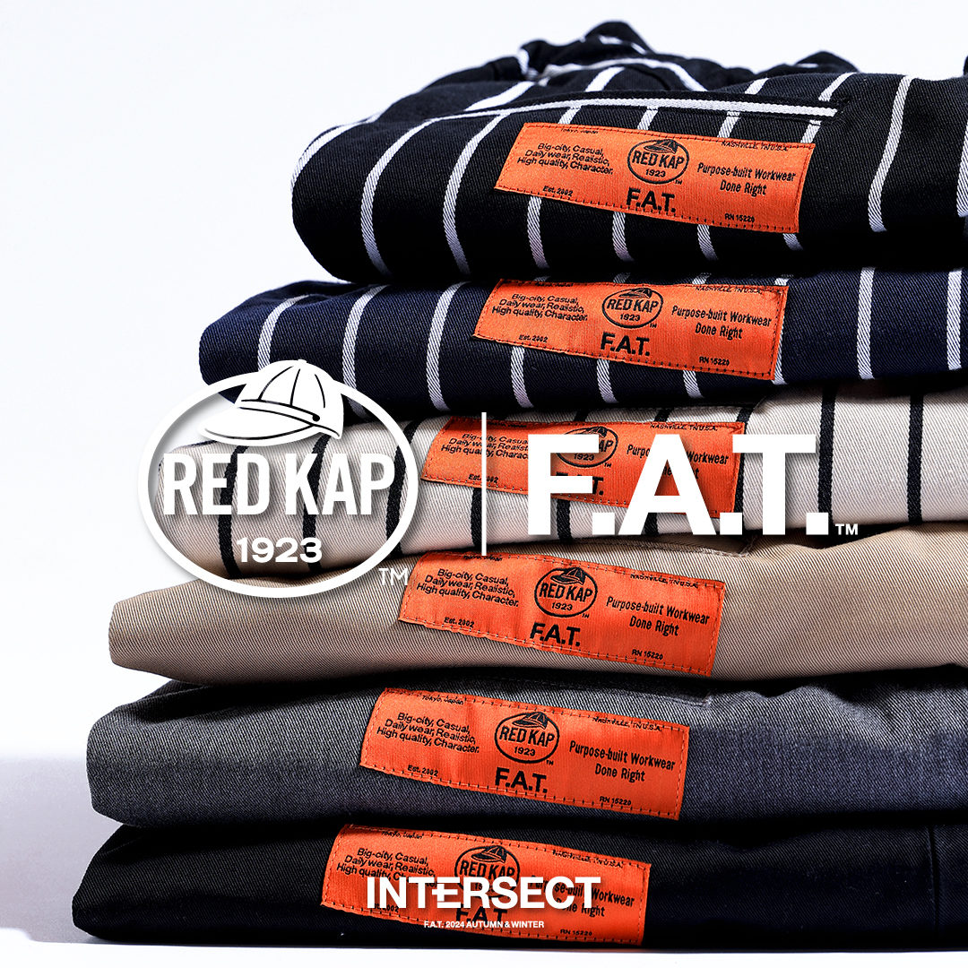RED KAP×F.A.T.ストライプ チノパン