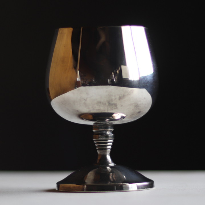 スペインヴィンテージシルバープレートカップワイングラスゴブレット