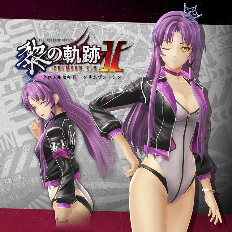 英雄伝説 黎の軌跡Ⅱエビテン特典 「Z1・クイーン(エレイン.ver