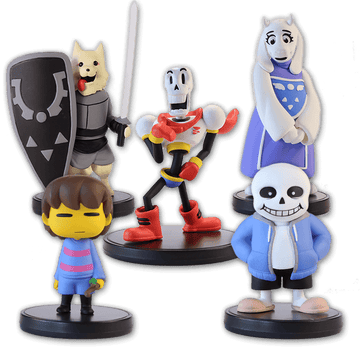 UNDERTALE フィギュア サンズ ニンゲン アルフィー トリエル UNDERTALE