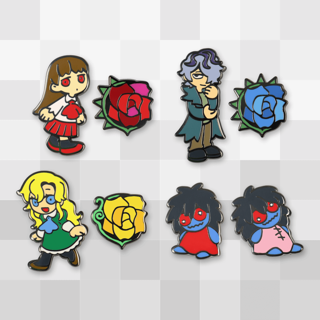 Ib」－ キャラクターピンバッジコンボ - Fangamer Japan