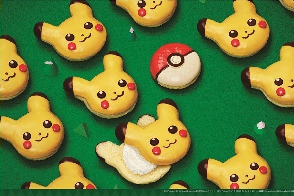 ミスド×ポケモン、ピカチュウ＆モンスターボールがドーナツに
