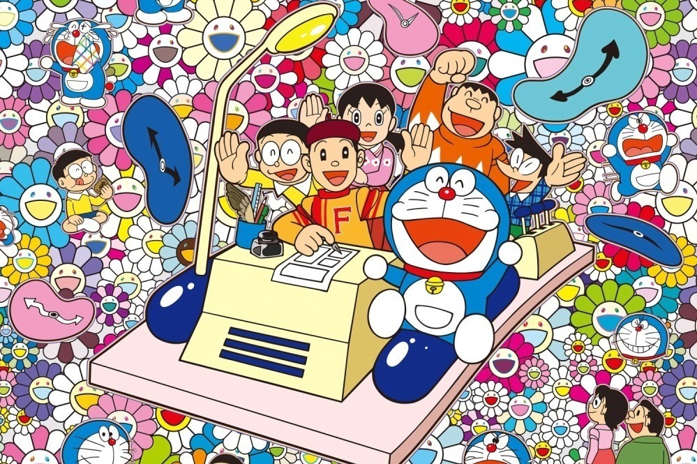 友情よ、永遠に！！ ドラえもん 村上隆 ポスター 友情よ、永遠に