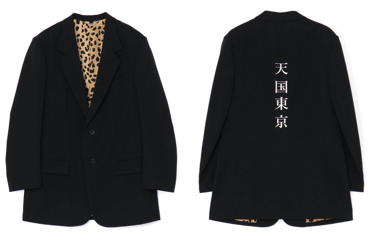 ワコマリアとバラクータのコラボジャケット、フロントにロゴ刺繍