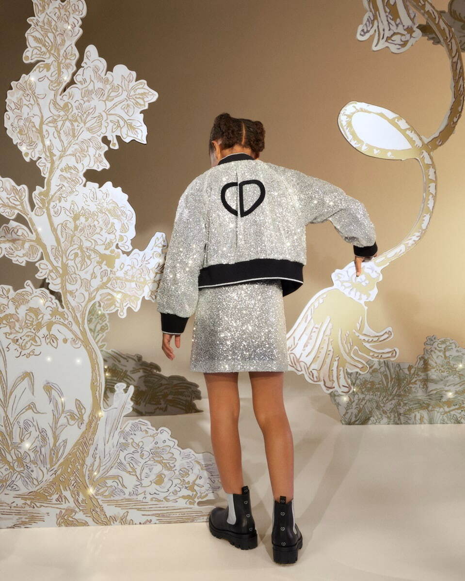 baby Dior ベージュ フード付きコート 24ヶ月 ウール100% baby Dior