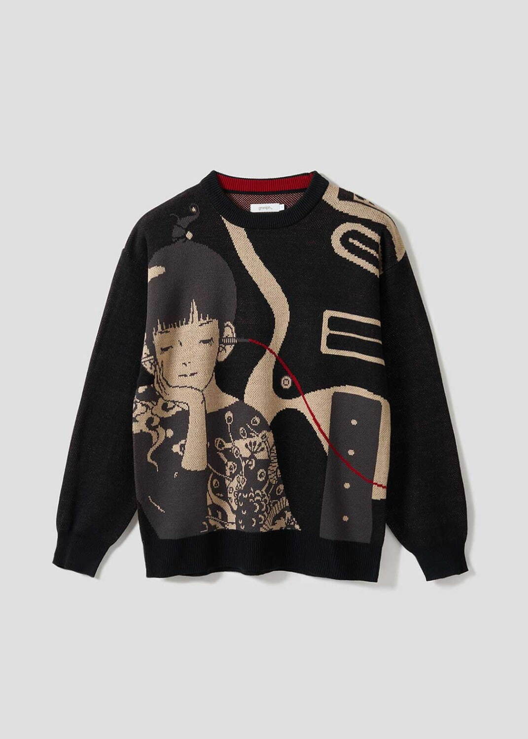 グラニフ graniph タグ付き 中村佑介 Re:繋がる ウォッシャブル