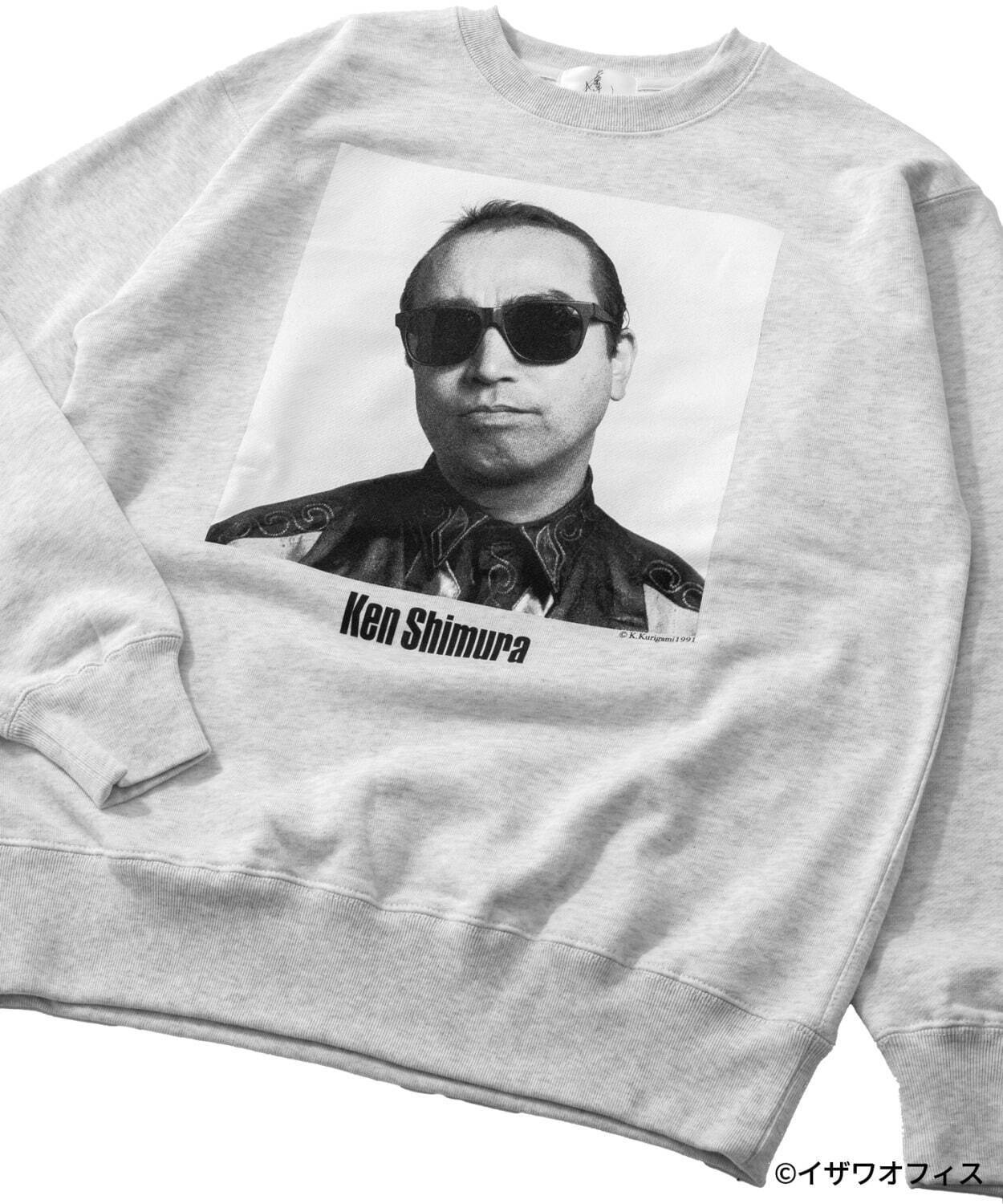 ジャーナルスタンダード×志村けん、ポートレート入りのTシャツやクルー