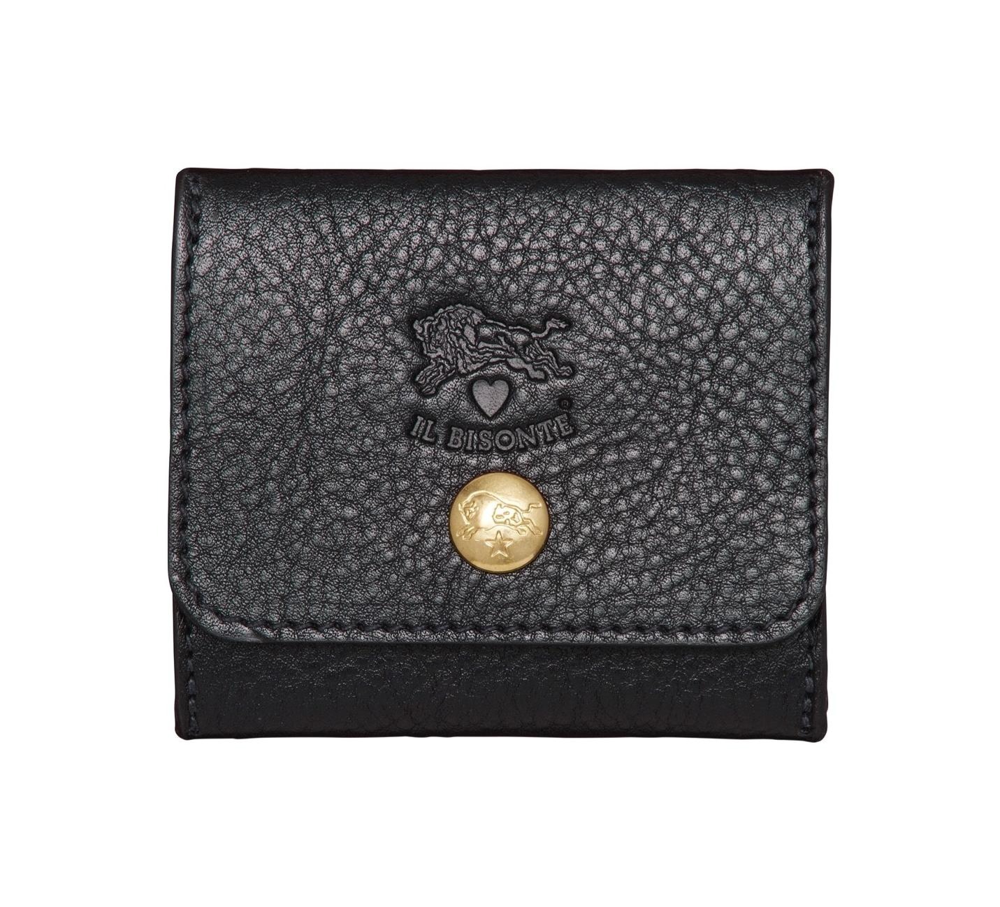 イル ビゾンテの新作レザーグッズ、“ハート”ロゴの二つ折り財布＆キー