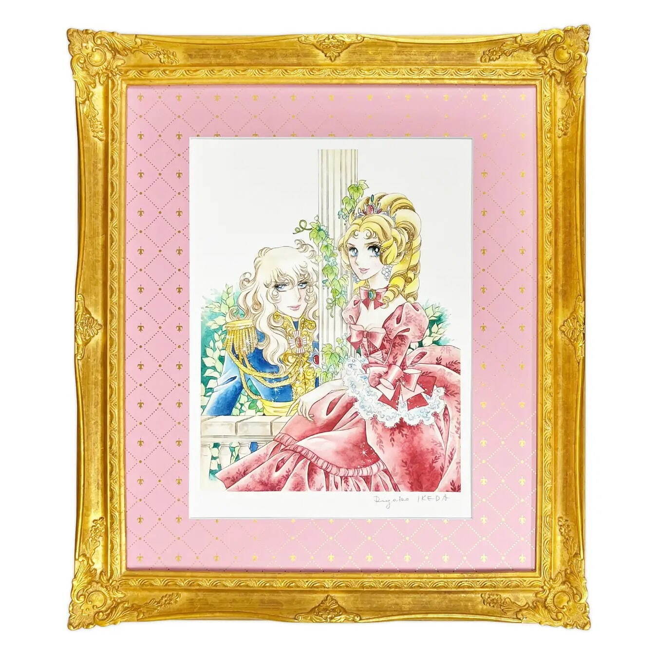 ベルサイユのばら版画展」有楽町マルイで、“直筆サイン入り”池田理代子