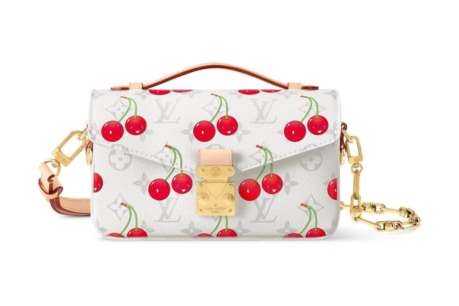 LOUIS VUITTON ルイ・ヴィトン × 村上隆 チェリー柄 4点セット ルイ
