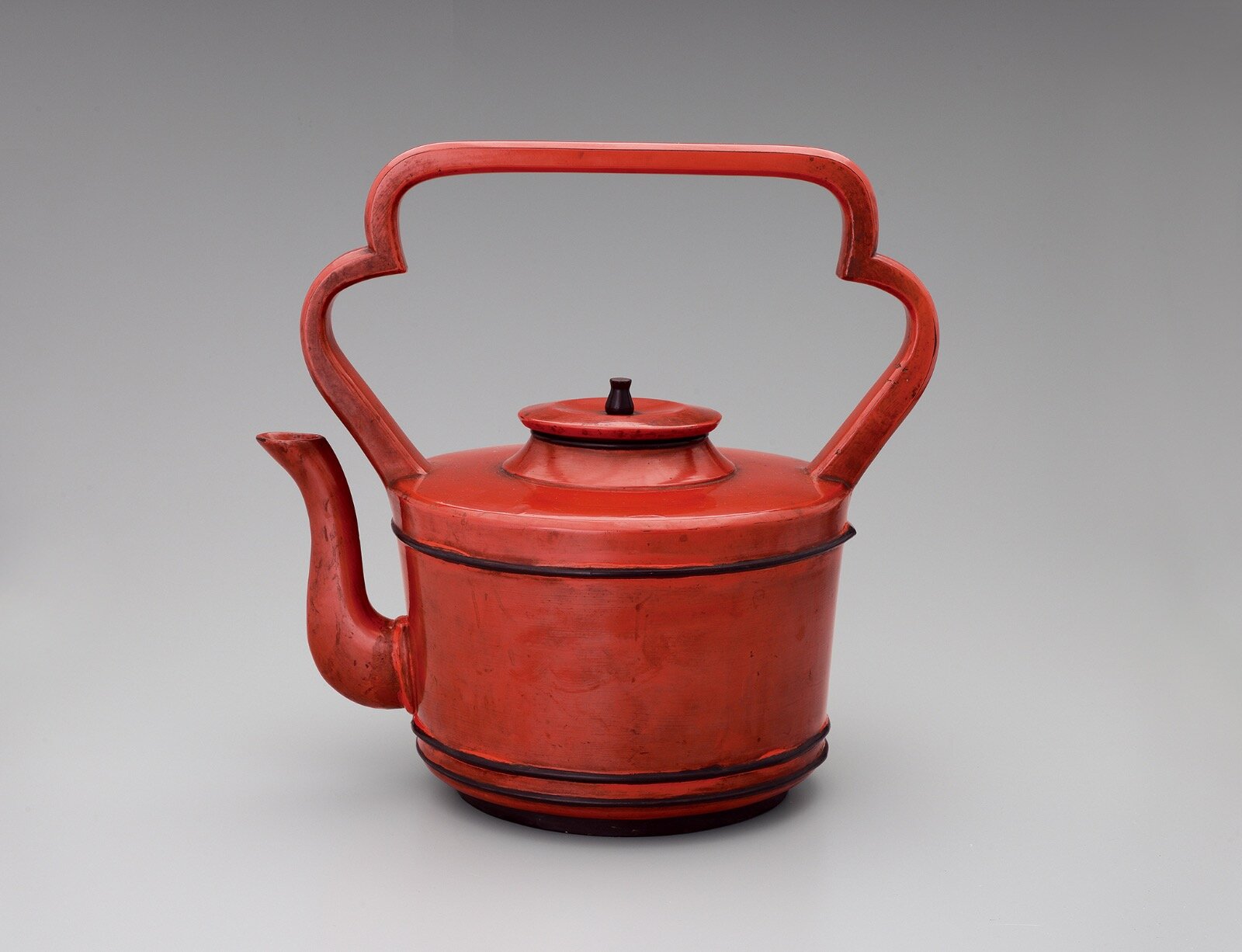 古根来塗 湯桶 [バーミングハム美術館所蔵品 同手] 古根来塗 湯桶