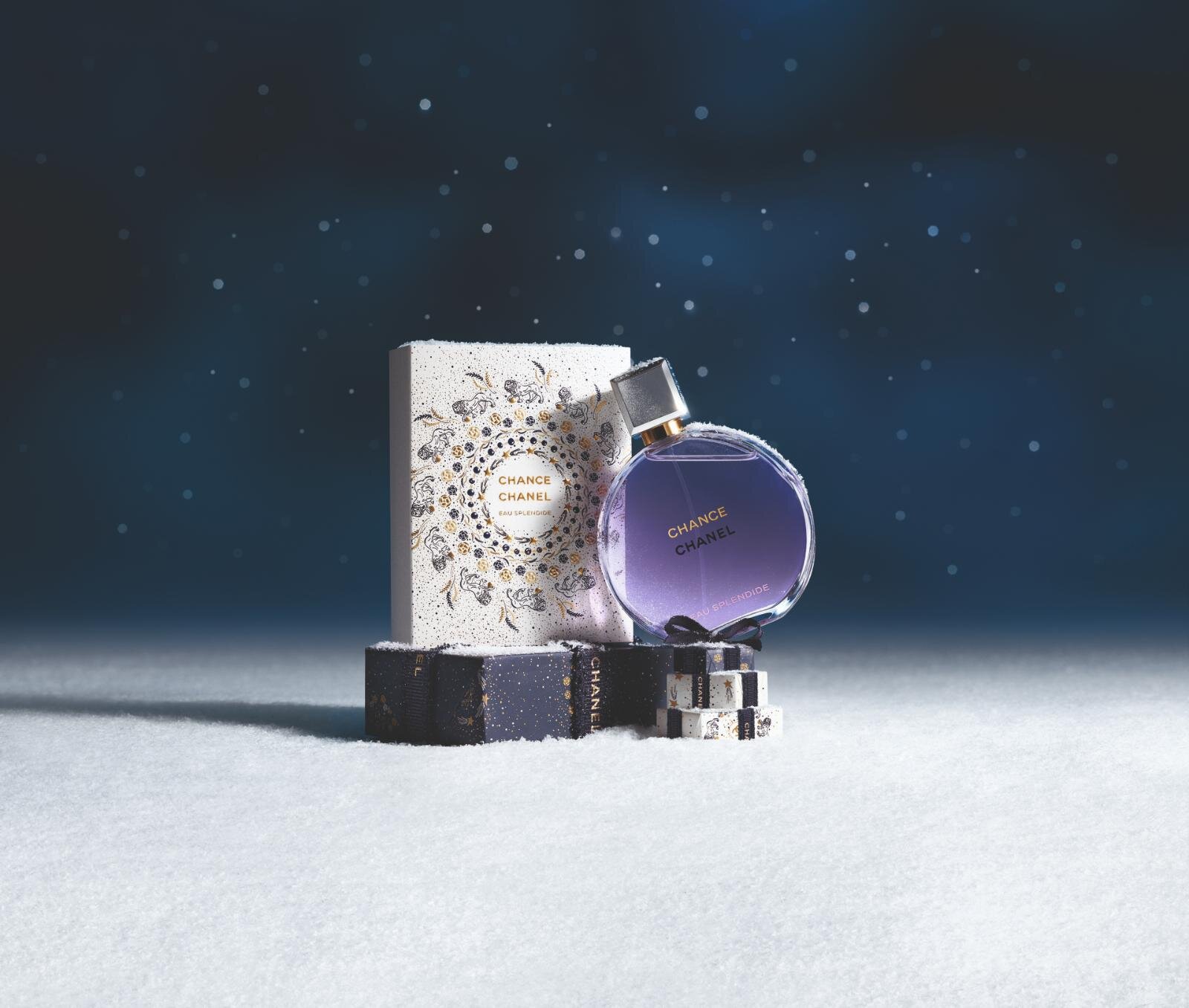 シャネル2025年クリスマスコフレ“星空のきらめき”パール入りボディ