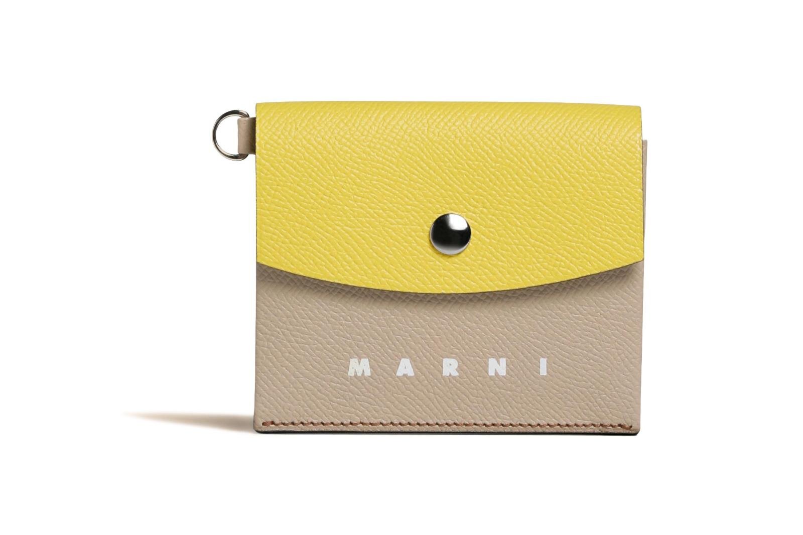マルニ“長く愛用できる”日本製ミニ財布、ポップなツートンカラーの