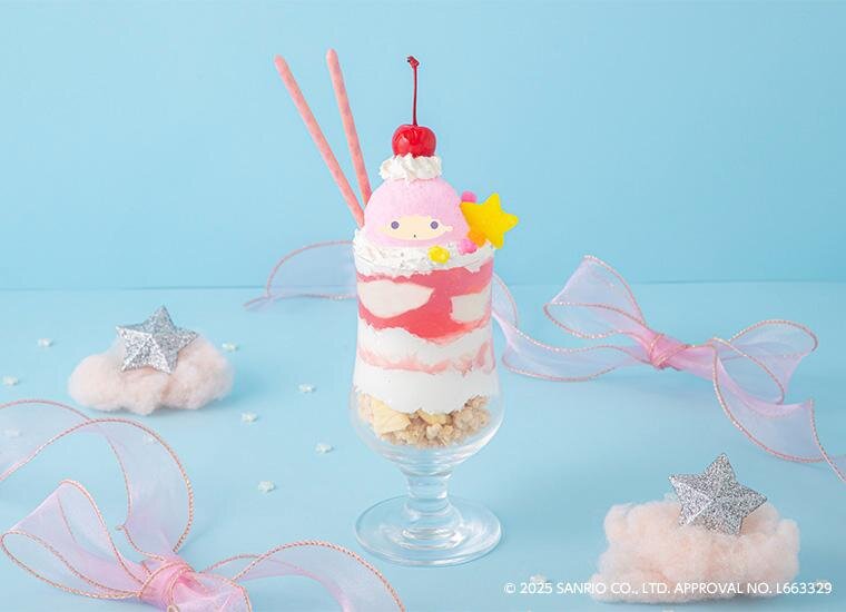 キキ＆ララのテーマカフェ「リトルツインスターズ カフェ」東京・大阪