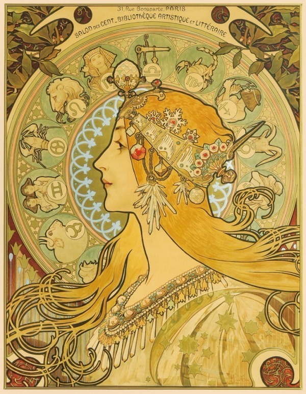 ミュシャ展～運命の女たち～」松坂屋名古屋で - 装飾的な世界観の