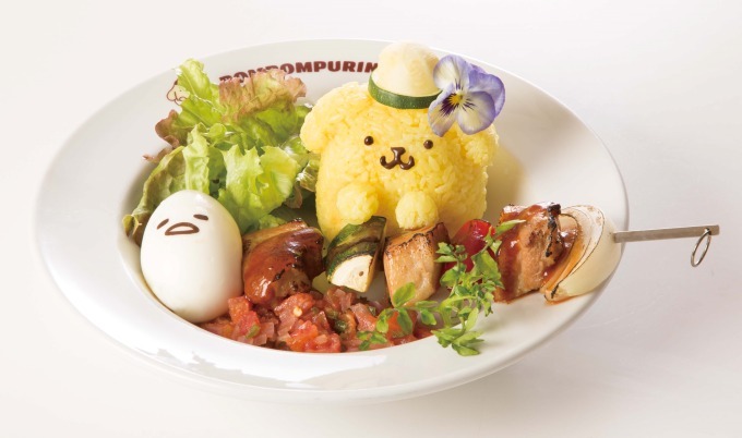 サンリオ ポムポムプリンカフェ 台湾限定 マスコット ポムポムプリン