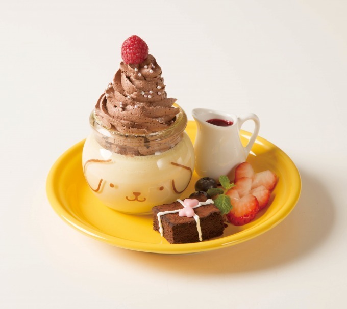 ポムポムプリンカフェ バレンタイン2015 マスコット ポムポムプリン