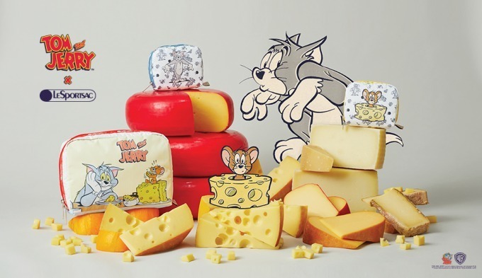 トムとジェリー」がレスポートサックとコラボ、コミックの名シーンを